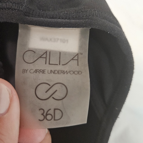 CALIA Women's Go All Out Zip Front Sports Bra - Picture 8 of 9